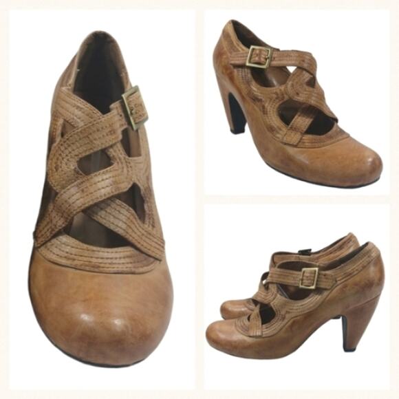 Miz Mooz Mary Janes GUC $159 Size 10  #S2708 - Picture 1 of 11